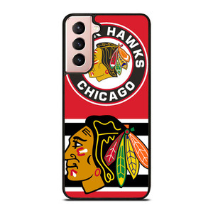 CHICAGO BLACKHAWKS NHL LOGO Samsung Galaxy S21 Case Cover CHICAGO BLACKHAWKS NHL LOGO Samsung Galaxy S21 Case Cover