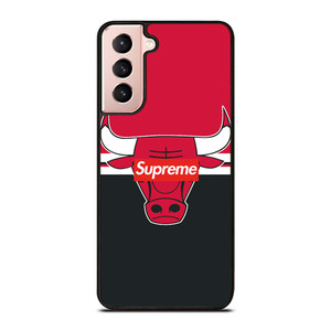 CHICAGO BULLS SUPREME LOGO Samsung Galaxy S21 Case Cover