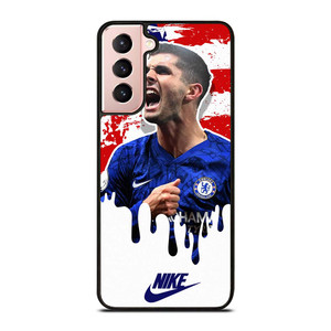 CHRISTIAN PULISIC USA FLAG NIKE Samsung Galaxy S21 Case Cover CHRISTIAN PULISIC USA FLAG NIKE Samsung Galaxy S21 Case Cover