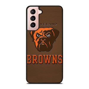 CLEVELAND BROWNS DOG NFL MASCOT Samsung Galaxy S21 Case Cover
