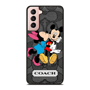 COACH MINNIE MICKEY MOUSE KISS Samsung Galaxy S21 Case Cover