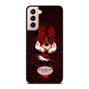 COACH MINNIE MOUSE NEW YORK Samsung Galaxy S21 Case Cover
