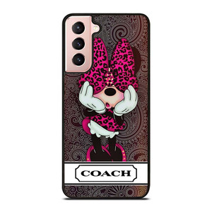 COACH NEW YORK MINNIE MOUSE CUTE Samsung Galaxy S21 Case Cover COACH NEW YORK MINNIE MOUSE CUTE Samsung Galaxy S21 Case Cover