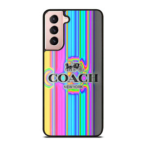 COACH NEW YORK ART Samsung Galaxy S21 Case Cover