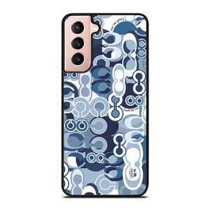 COACH NEW YORK BLUE Samsung Galaxy S21 Case Cover
