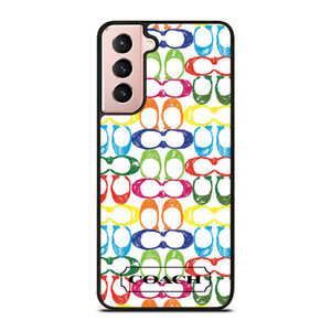 COACH NEW YORK COLORFUL 2 Samsung Galaxy S21 Case Cover COACH NEW YORK COLORFUL 2 Samsung Galaxy S21 Case Cover