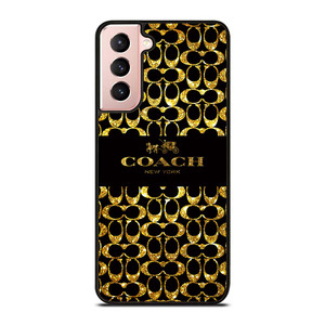 COACH NEW YORK GOLDEN Samsung Galaxy S21 Case Cover COACH NEW YORK GOLDEN Samsung Galaxy S21 Case Cover