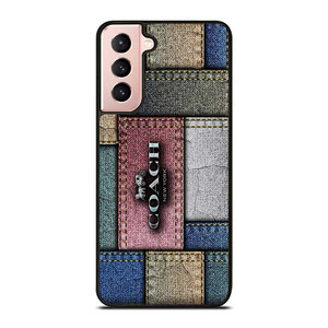 COACH NEW YORK LOGO JEANS  Samsung Galaxy S21 Case Cover