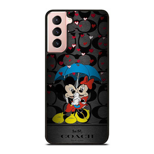 COACH NEW YORK MICKEY MINNIE MOUSE UMBRELLA Samsung Galaxy S21 Case Cover