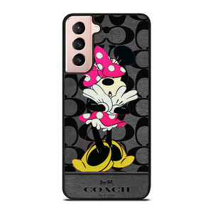 COACH NEW YORK MINNIE MOUSE Samsung Galaxy S21 Case Cover