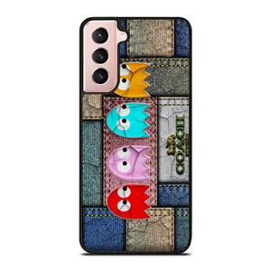 COACH NEW YORK PAC MAN Samsung Galaxy S21 Case Cover COACH NEW YORK PAC MAN Samsung Galaxy S21 Case Cover