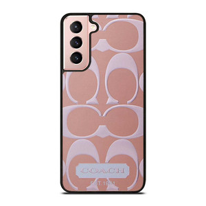 COACH NEW YORK PINK PATTERN Samsung Galaxy S21 Case Cover COACH NEW YORK PINK PATTERN Samsung Galaxy S21 Case Cover