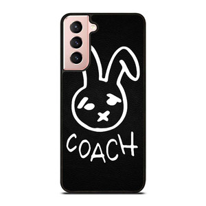 COACH NEW YORK RABBIT LEATHER Samsung Galaxy S21 Case Cover