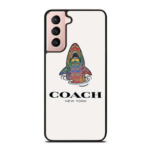 COACH NEW YORK SHARK Samsung Galaxy S21 Case Cover COACH NEW YORK SHARK Samsung Galaxy S21 Case Cover