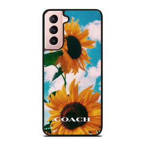COACH SUNFLOWER Samsung Galaxy S21 Case Cover COACH SUNFLOWER Samsung Galaxy S21 Case Cover