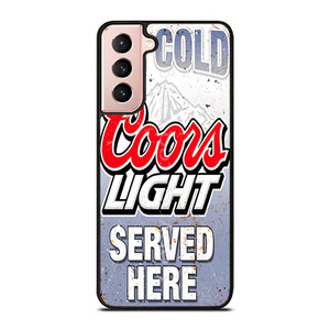 COORS LIGHT BEER ICE GOLD Samsung Galaxy S21 Case Cover