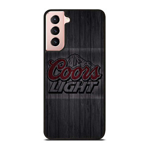 COORS LIGHT WOODEN LOGO Samsung Galaxy S21 Case Cover COORS LIGHT WOODEN LOGO Samsung Galaxy S21 Case Cover