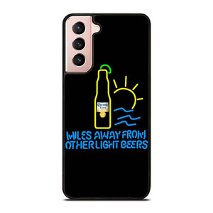 CORONA LIGHT BEER MILES AWAY Samsung Galaxy S21 Case Cover CORONA LIGHT BEER MILES AWAY Samsung Galaxy S21 Case Cover