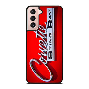 CORVETTE STINGRAY RED EMBLEM Samsung Galaxy S21 Case Cover CORVETTE STINGRAY RED EMBLEM Samsung Galaxy S21 Case Cover