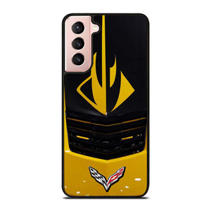 CORVETTE STINGRAY YELLOW GRILLES Samsung Galaxy S21 Case Cover CORVETTE STINGRAY YELLOW GRILLES Samsung Galaxy S21 Case Cover