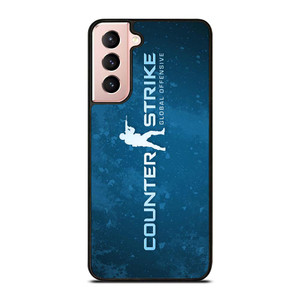 COUNTER STRIKE CSGO LOGO BLUE Samsung Galaxy S21 Case Cover