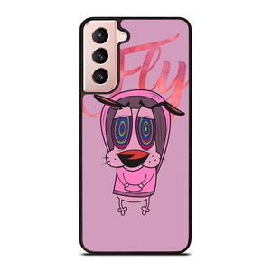 COURAGE THE COWARDLY DOG FLY Samsung Galaxy S21 Case Cover COURAGE THE COWARDLY DOG FLY Samsung Galaxy S21 Case Cover