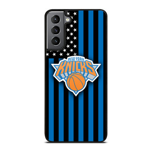 NEW YORK KNICKS NBA USA FLAG Samsung Galaxy S21 Plus Case Cover