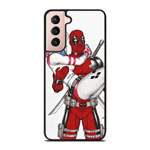 DEADPOOL HARLEY QUINN CARTOON Samsung Galaxy S21 Case Cover