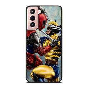 DEADPOOL VS WOLVERINE Samsung Galaxy S21 Case Cover DEADPOOL VS WOLVERINE Samsung Galaxy S21 Case Cover