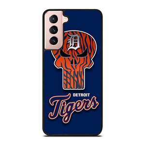 DETROIT TIGERS SKULL LOGO Samsung Galaxy S21 Case Cover DETROIT TIGERS SKULL LOGO Samsung Galaxy S21 Case Cover