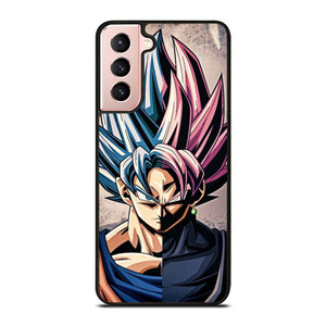 DRAGON BALL GOKU AND BLACK GOKU FACE Samsung Galaxy S21 Case Cover DRAGON BALL GOKU AND BLACK GOKU FACE Samsung Galaxy S21 Case Cover
