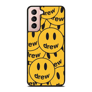 DREW SMILEY FACE PATTERN Samsung Galaxy S21 Case Cover