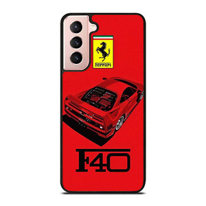 FERRARI F40 SUPERCAR LOGO Samsung Galaxy S21 Case Cover