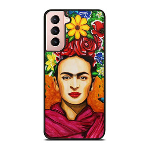 FRIDA KAHLO FLORAL ART Samsung Galaxy S21 Case Cover