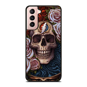 GRATEFUL DEAD SKULL AND ROSE LOGO Samsung Galaxy S21 Case Cover GRATEFUL DEAD SKULL AND ROSE LOGO Samsung Galaxy S21 Case Cover