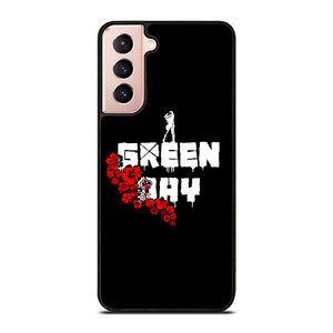 GREEN DAY LOGO Samsung Galaxy S21 Case Cover GREEN DAY LOGO Samsung Galaxy S21 Case Cover