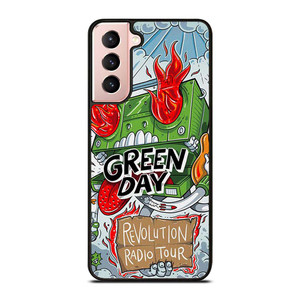 GREEN DAY REVOLUTION RADIO TOUR Samsung Galaxy S21 Case Cover GREEN DAY REVOLUTION RADIO TOUR Samsung Galaxy S21 Case Cover