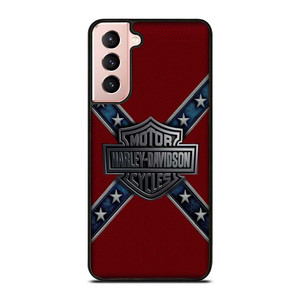 HARLEY DAVIDSON FLAG CARBON Samsung Galaxy S21 Case Cover