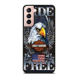 HARLEY DAVIDSON FREE RIDE EAGLE Samsung Galaxy S21 Case Cover HARLEY DAVIDSON FREE RIDE EAGLE Samsung Galaxy S21 Case Cover