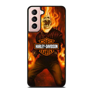 HARLEY DAVIDSON GHOST RIDER Samsung Galaxy S21 Case Cover HARLEY DAVIDSON GHOST RIDER Samsung Galaxy S21 Case Cover