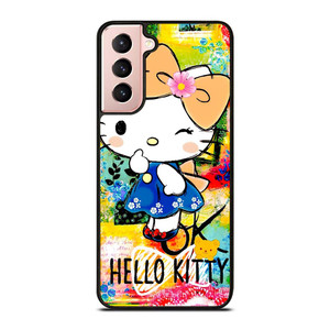 HELLO KITTY ART Samsung Galaxy S21 Case Cover HELLO KITTY ART Samsung Galaxy S21 Case Cover