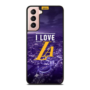 I LOVE LA LAKERS NBA LOGO Samsung Galaxy S21 Case Cover I LOVE LA LAKERS NBA LOGO Samsung Galaxy S21 Case Cover