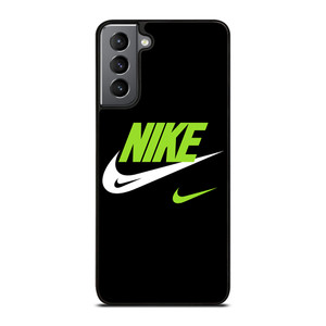 NIKE SWOOSH GREEN Samsung Galaxy S21 Plus Case Cover