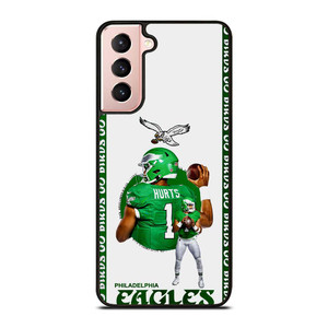 JALEN HURTS PHILADELPHIA STRIPE Samsung Galaxy S21 Case Cover