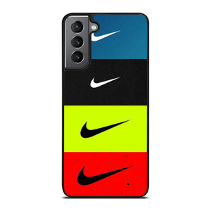 NIKE SWOOSH STRIPE COLORS Samsung Galaxy S21 Plus Case Cover