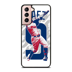 JAVIER BAEZ CHICAGO CUBS ART Samsung Galaxy S21 Case Cover