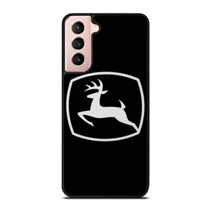 JOHN DEERE BLACK LOGO Samsung Galaxy S21 Case Cover