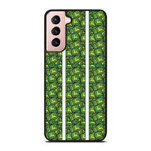 JOHN DEERE WALL COLLAGE GREEN Samsung Galaxy S21 Case Cover JOHN DEERE WALL COLLAGE GREEN Samsung Galaxy S21 Case Cover