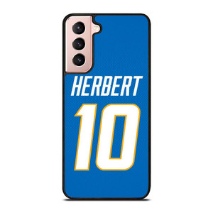 JUSTIN HERBERT LOS ANGELES CHARGERS NFL Samsung Galaxy S21 Case Cover JUSTIN HERBERT LOS ANGELES CHARGERS NFL Samsung Galaxy S21 Case Cover
