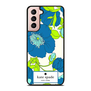 KATE SPADE BLUE FLORAL Samsung Galaxy S21 Case Cover KATE SPADE BLUE FLORAL Samsung Galaxy S21 Case Cover